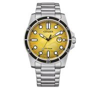 Citizen Silver Mens Analogue Watch Sporty Marine AW1816-89X