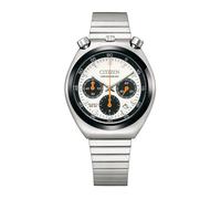 Citizen Silver Mens Chronograph Watch Bullhead Challenge Timer AN3660-81A