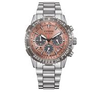 Citizen Silver Mens Chronograph Watch Promaster Sky Navihawk CA4664-60X