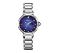 Citizen Silver Womens Analogue Watch L May Bells EM1060-87L