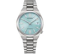 CITIZEN NJ0200 Women's Automatic Watch with Stainless Steel Link Strap 37 mm Sapphire Glass Date Ice Blue, ice blue