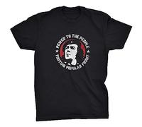Citizen Smith Retro Tooting Popular Front T-Shirt (Black, 4XL)