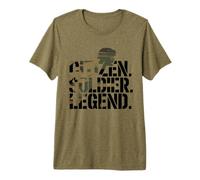 Citizen Soldier Legend Military Pride Premium T-Shirt
