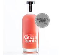 Citizen Spritz Pink Grapefruit Non-Alcoholic Spritz (500ml) | Award-Winning Sharp & Intense Pink Grapefruit Switchel | Vibrant Natural Ingredients | Deliciously Long Non-Alcoholic Aperitif