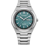 Citizen Super Titanium Zenshin Three Hands Textured Green Watch CZ-786