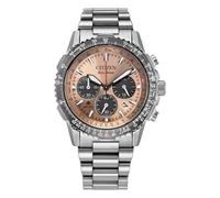 CITIZEN Unisex Watch Eco-Drive Promaster Air Navihawk Solar Chronograph with Stainless Steel Strap 40 mm Diameter in Various Designs
