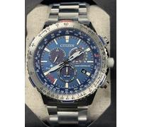 Citizen Men's Chronograph Eco-Drive Watch with Stainless Steel Strap CB5000-50L