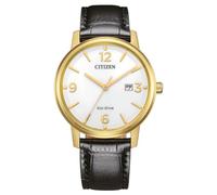 Citizen Women's Analogue Eco-Drive Watch with Leather Strap EW2722-01A