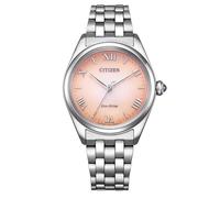Citizen L Stainless Steel Copper Dial Eco-Drive EM1140-80X 50M Ladies Watch