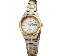 Citizen Women Analogue Eco-Drive Watch with Stainless Steel Band