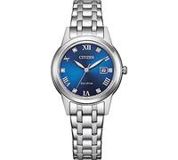 Citizen Women's Analogue Eco-Drive Watch with a Stainless Steel Band Elegance