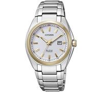 Citizen Womens Analogue Eco-Drive Watch with Titanium Strap EW2214-52A