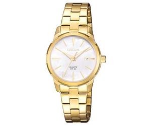 Citizen Womens Analogue Quartz Watch with Stainless Steel Strap EU6072-56D