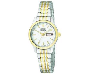 Citizen Women's Bracelet Watch, White, 25MM, EW3154-90A