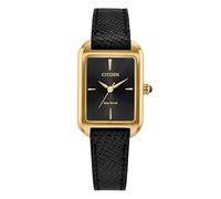 Citizen Women's Classic Watch, Black, 35x24MM, EM1192-01E
