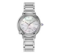 Citizen Women's L Arcly Watch, Mother-of-Pearl, 31MM, EM1090-60D | Eco-Drive Solar Powered, Spherical Sapphire Crystal, 50M Water Resistant