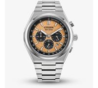 Citizen Zenshin Chrono Eco Drive Super Titanium Orange & Black Watch CA4610-85Z