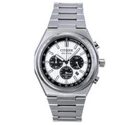 Citizen Zenshin Silver Dial Eco-Drive Analog 100M Men's Watch CA4610-85A