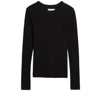 Citizens OF Humanity Bina Ribbed Stretch-jersey top - Black - XL (UK16 / XL)