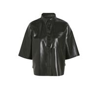 Citizens OF Humanity Frances Faux Leather Shirt - Black - S (UK8-10 / S)
