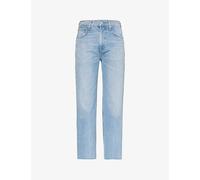 Citizens of Humanity Womens Mirage (lt/md Indigo) Daphne Raw-hem Cropped Straight-hem High-rise Denim-blend Jeans 29
