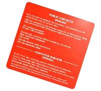 Citizenship Flash Cards - Acrylic Non-Citizen Workbook,Double-Sided Spanish Version Citizenship Test Study Guide | for Men Women Students Teachers Professors Tourism Study