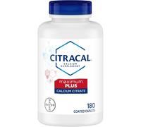 Citracal Maximum Plus Calcium Citrate With Vitamin D3, Caplets, 180 Ea