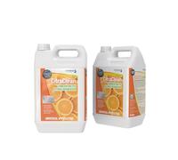 Citraclean Concentrated Orange Citrus Degreaser - Heavy-Duty Degreaser for Oil, Grease & Dirt - Non-Caustic, Biodegradable, Fresh Citrus Scent - Safe for Floors, Equipment, Vehicles 2 x 5 Litres