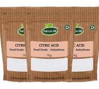 Citric Acid 3kg, Food Grade, Anhydrous by Hatton Hill