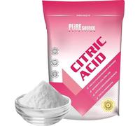 Citric Acid 750g Food Grade, Best for Bath Bombs, Food Flavouring and Preserving, Cleaning & Descaling, 100% Pure, for Organic Production, GMO Free