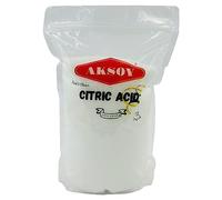 Citric Acid Food Grade 1000gr || Non-GMO, Anhydrous, Make Your Own BathBomb, Gluten-Free, No Additives, Sour Drinks, Household Cleaning with Citric Acid Powder (Packaging may vary)