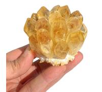 Citrine Cluster Irregular Quartz Crystal Ornament Point Home Decor,200~300g Gemstone Stone