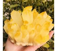 Citrine Phantom Quartz Crystal Cluster Home Decor(600-700g) Gemstone Stone