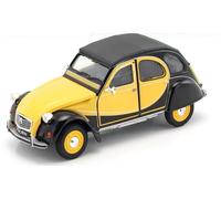 CITROEN 2 CV Charleston - 1975 - burgundy / black - WELLY 1:24