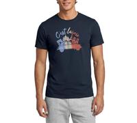 Citroën 2CV C'est La Vie Slogan Men's T-Shirt Navy