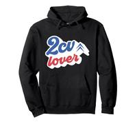 Citroën 2CV Lover Car Retro 70s Font Pullover Hoodie