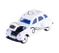 Citroen 2CV White Majorette French Touch 253A 1:64 Scale Diecast Toy Car
