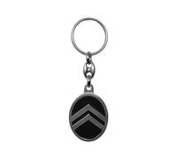 Citroen 4R Quattroerre.it Official Keyring Compatible New, Metal, Black