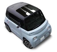 Citroen AMI Sun Shade - Special Glass Roof - Micro-Perforated Vinyl - Reduces Sun Glare Without Obstructing Visibility - Power 07 White