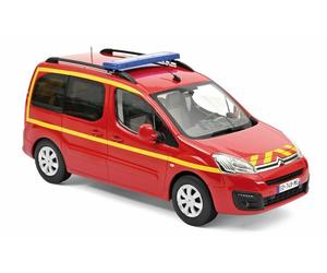 Citroen Berlingo 2017 Firefighters 1:18 Model Norev
