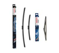 Citroen Berlingo Front + Rear Wiper Blade Set 2018 Onwards BOSCH A544S H353
