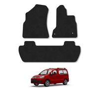 Citroen Berlingo Multispace (2008-2018) Van Mats Accessories Tailored Fit Carpet Car Floor Mats Non Slip Black Trim Compatible Accessory Anti Slip Full Coverage Durable Hand-Finished