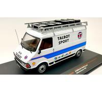 Citroen C 35 Talbot Sport 1981 Assistance with Roof Rack and Wheels 1:43 Model