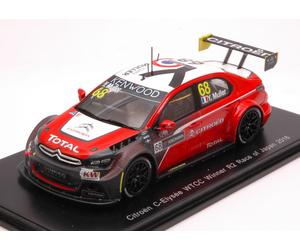 Citroen C-Elisee #68 Winner R2 Japan 2016 Yvan Muller 1:43 Model Spark Model