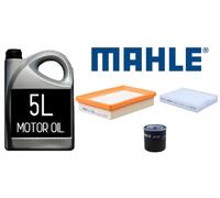 CITROEN C1 1.0 LITRE - SERVICE KIT - MAHLE OIL AIR CABIN 5 LITRE OF OIL