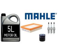 CITROEN C1 1.0 LITRE - SERVICE KIT - MAHLE OIL AIR PLUGS 5 LITRE OF OIL