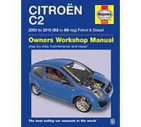 Citroen C2 Petrol & Diesel (03 - 10) Haynes Repair Manual