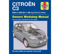 Citroen C3 Petrol & Diesel (02 - 09) Haynes Repair Manual
