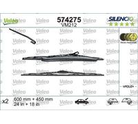 Citroën C3 Wiper Blade 03-12 (574275) OEM Valeo