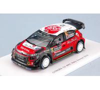 Citroen C3 WRC #12 6th Sweden Rally 2018 M. Ostberg / T. Eiksen 1:43 Model S5965